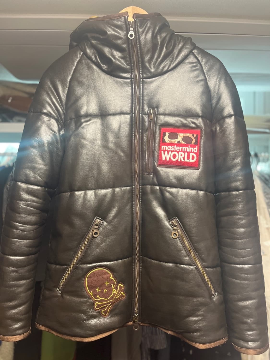 마스터마인드 코티드 후드 자켓 s 상품이미지1