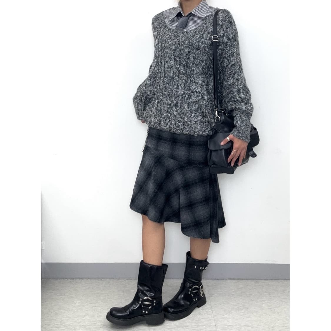 빈티지 차콜 세실맥비 니트 스웨터 상품이미지2