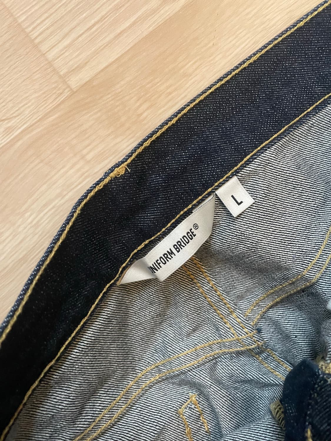 유니폼브릿지 딥 인디고 셀비지 데님 34 상품이미지2