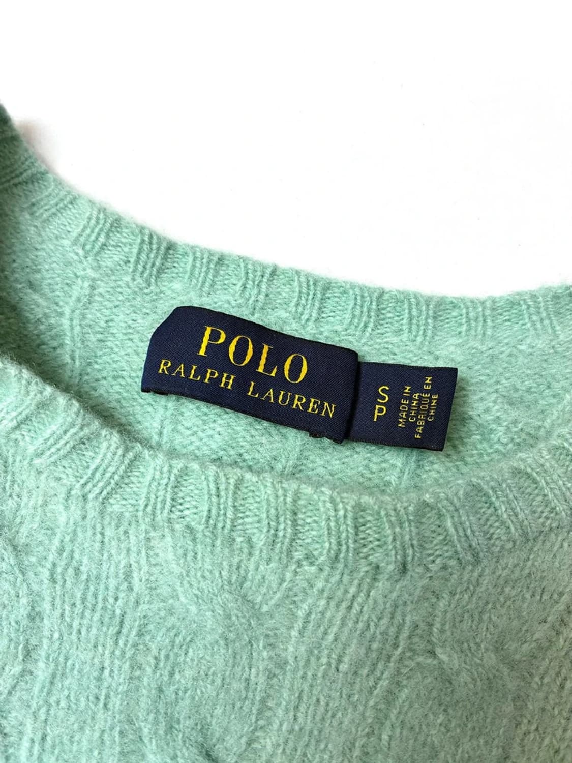 폴로 랄프로렌 캐시미어 울 꽈배기 니트 PN5380 상품이미지7