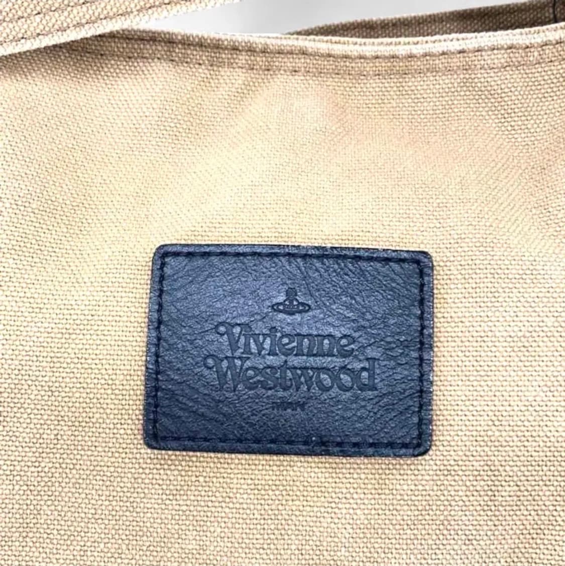 비비안 웨스트우드 펑크 캔버스 토트백 상품이미지6