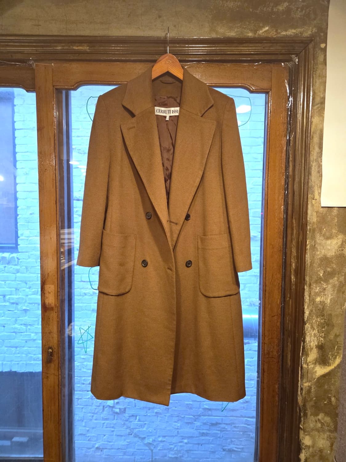 90'S 세루띠 더블브레스티드코트  상품이미지10