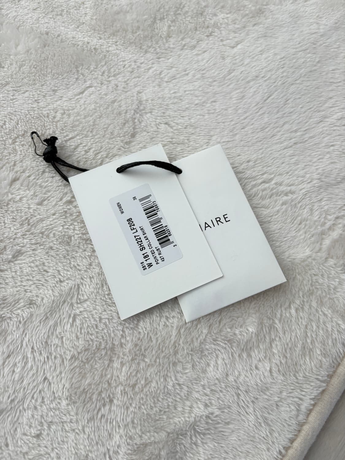 lemaire 르메르 드라이실크 셔츠 (36) 상품이미지5