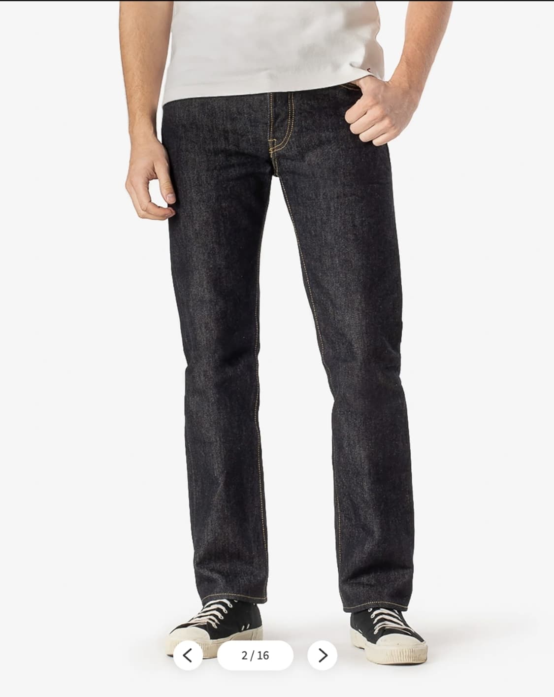 아이언하트 666S-21 21oz 셀비지 데님 28인치 상품이미지5