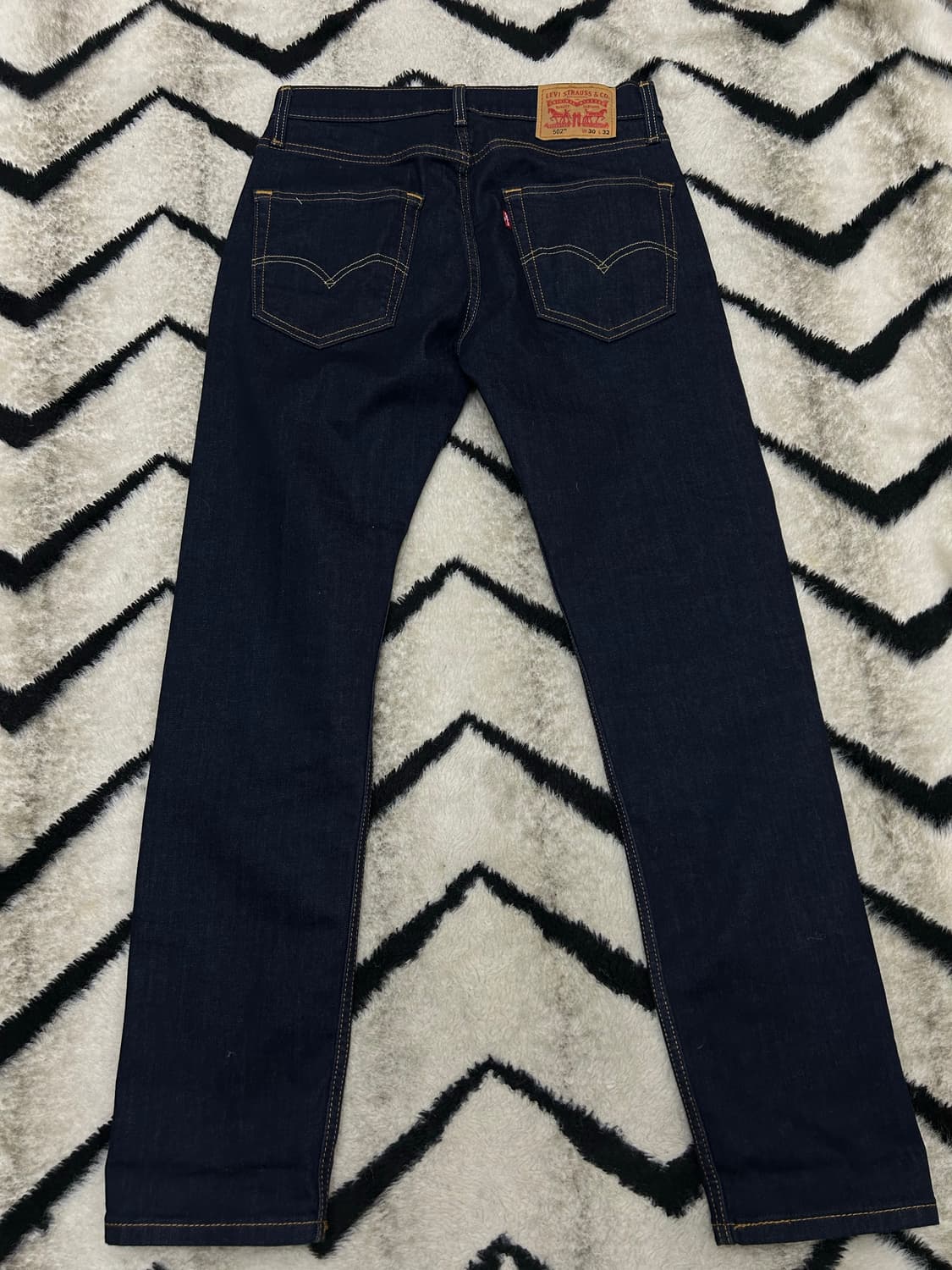 [30]리바이스502 레귤러 테이퍼핏 데님팬츠/생지/스판 상품이미지2