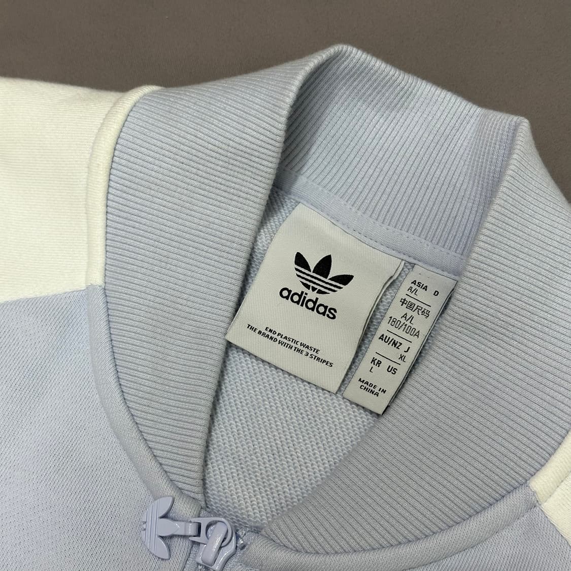 아디다스 신형 로고 투톤 빈티지 져지 L 상품이미지7