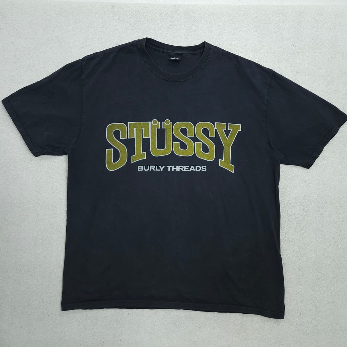 스투시 벌리 쓰레드 반팔티 XL 상품이미지1