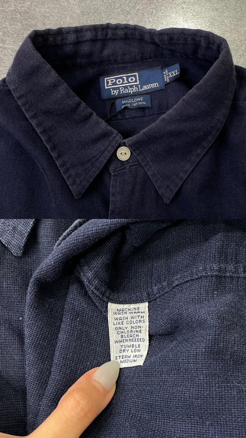 (2XL) POLO 폴로 랄프로렌 포켓 셔츠 Marlowe 상품이미지10