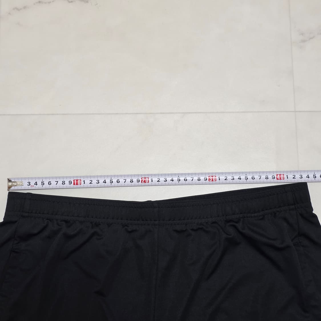 2XL 아디다스 에어로레디 기능성 반바지 블랙 검흰 상품이미지4