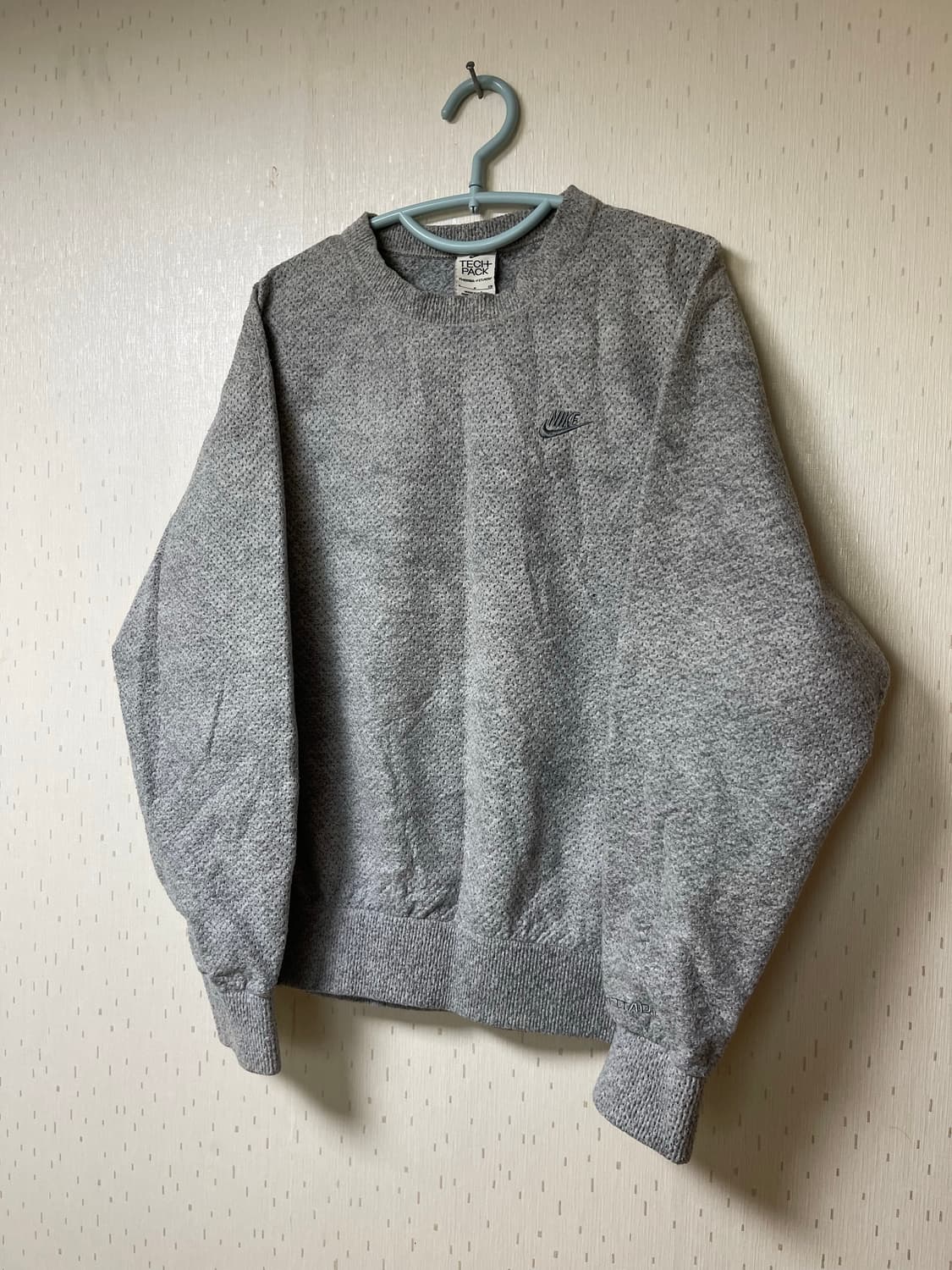 나이키 테크팩 포워드 크루넥 맨투맨 스모크 그레이 헤더 S 상품이미지2