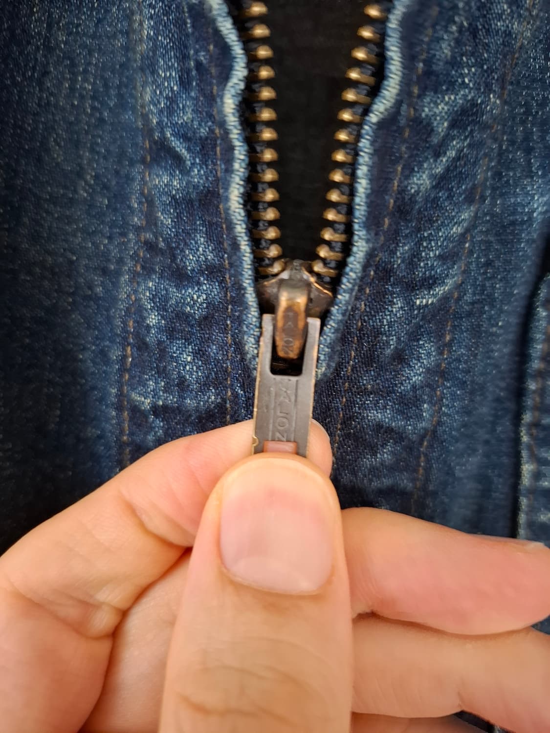 L RRL 레이튼 인디고 데님 자켓 블루종 스타일 상품이미지5