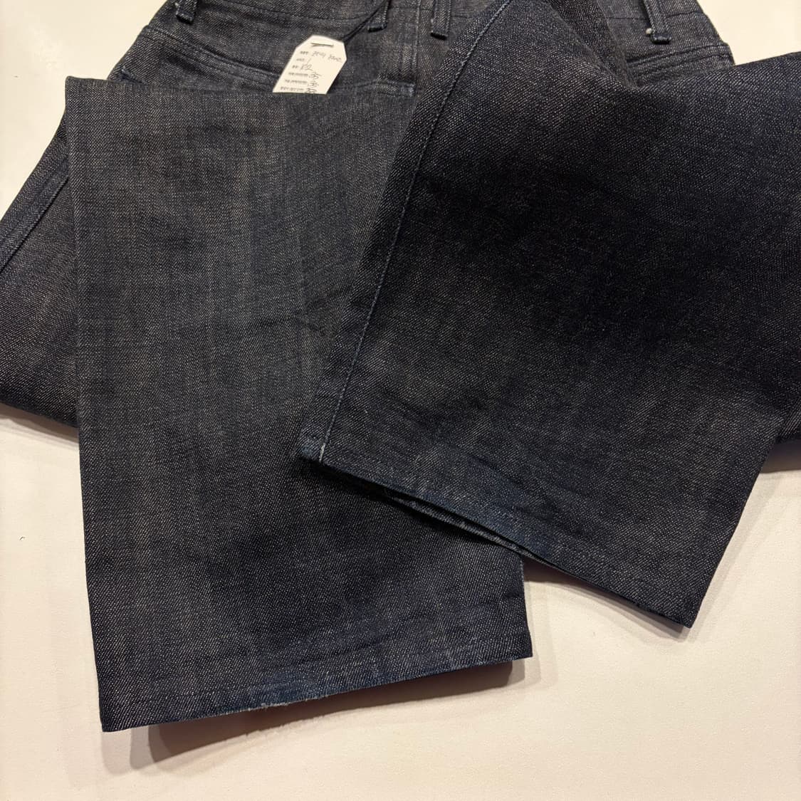 [1] 포터리 논워시드 진청 데님 팬츠 청바지 C382 상품이미지7