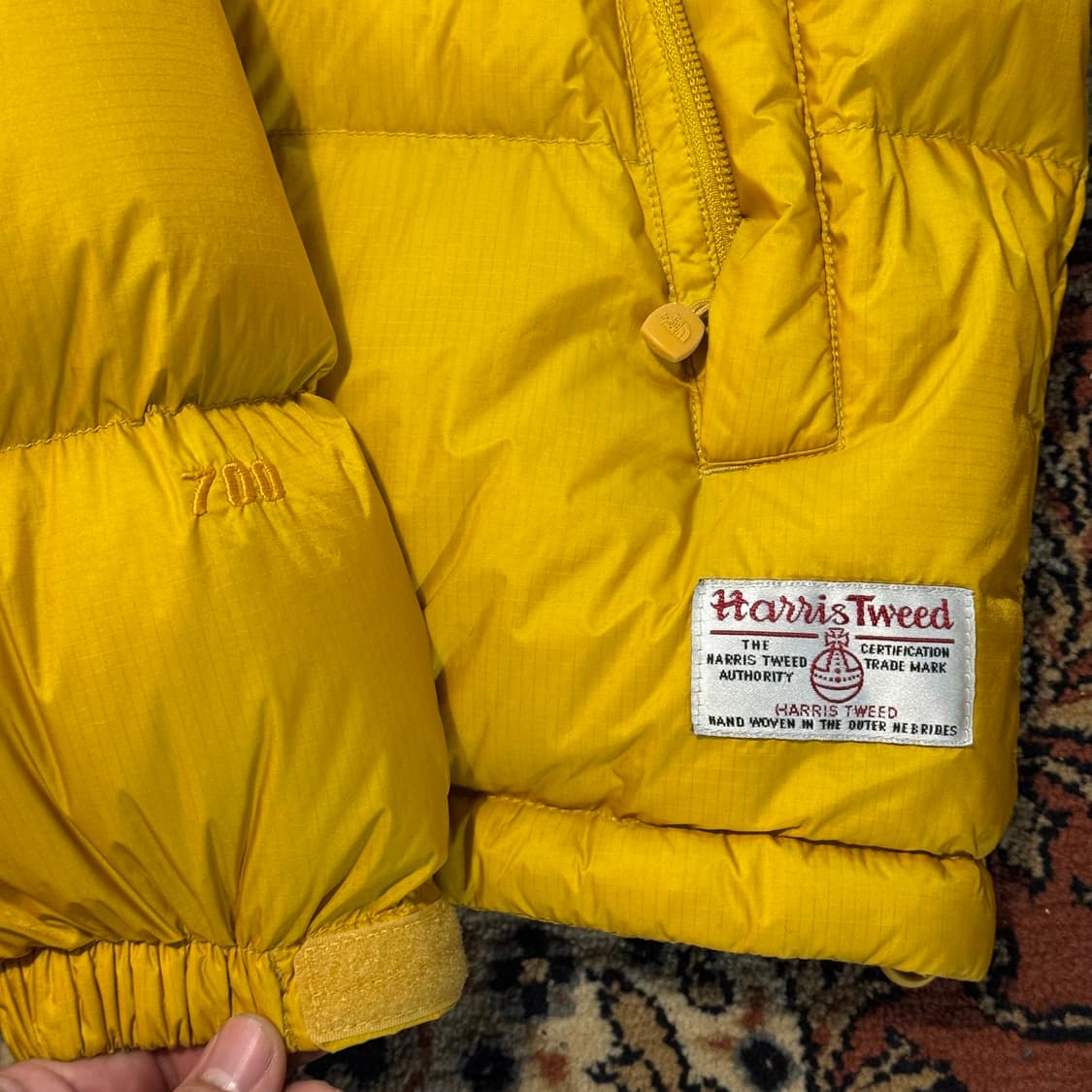 노스페이스 x 해리스 트위드 눕시 패딩 (L) 상품이미지4