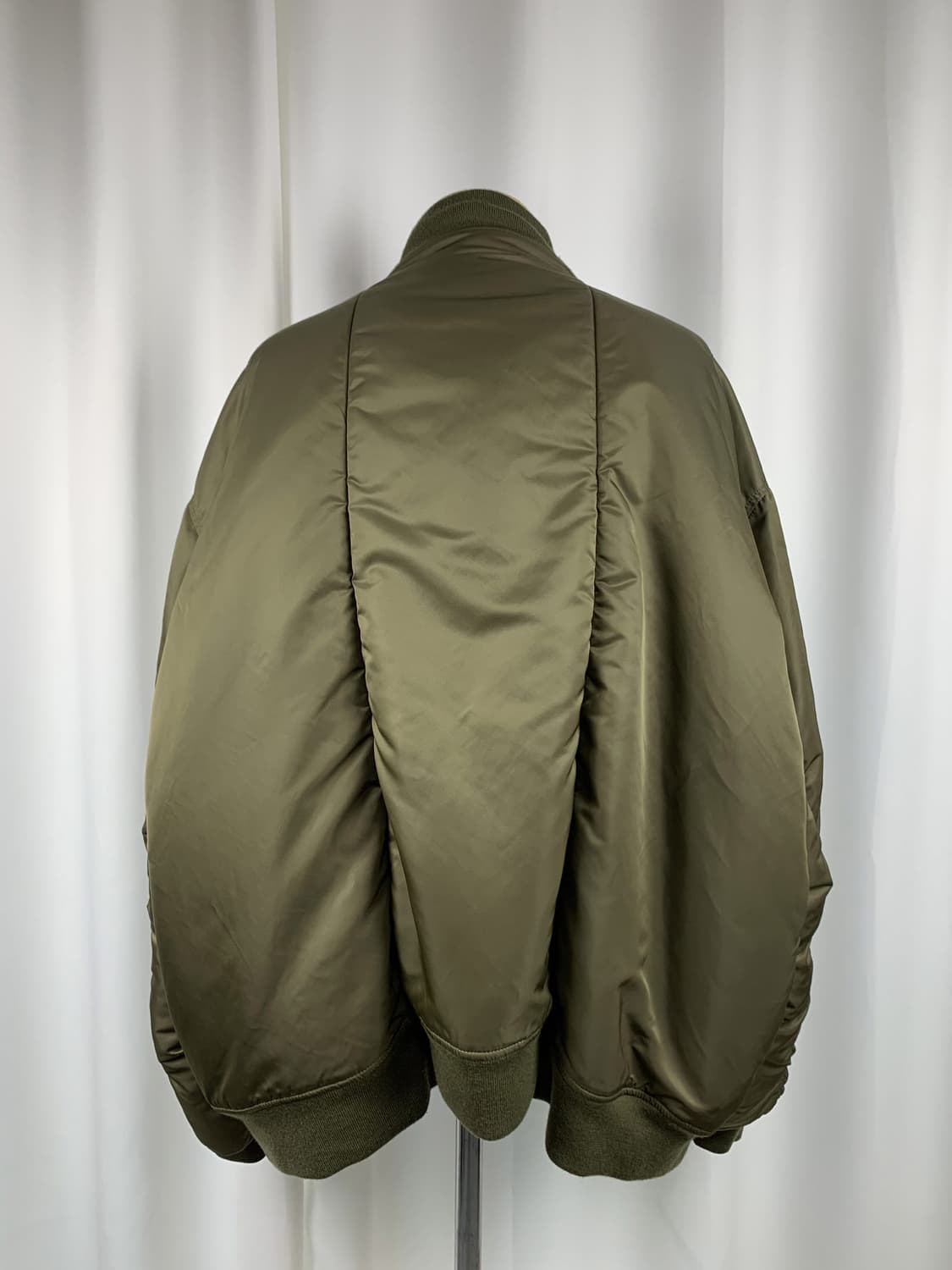 베트멍 리버시블 봄버 카키 올리브 S 상품이미지2