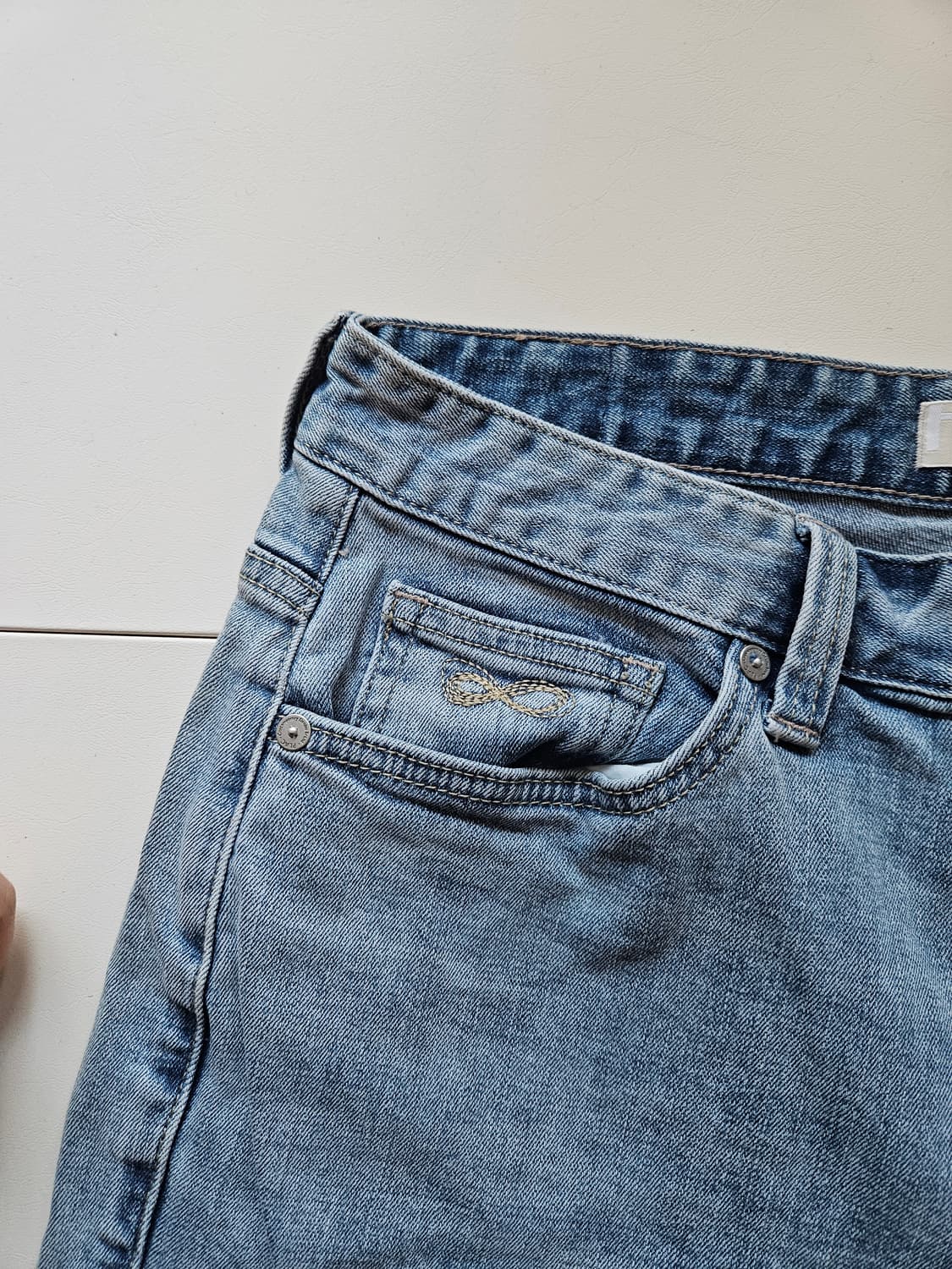 정가14만)PLAC 플랙 연청 데님 팬츠 M(32) 상품이미지5