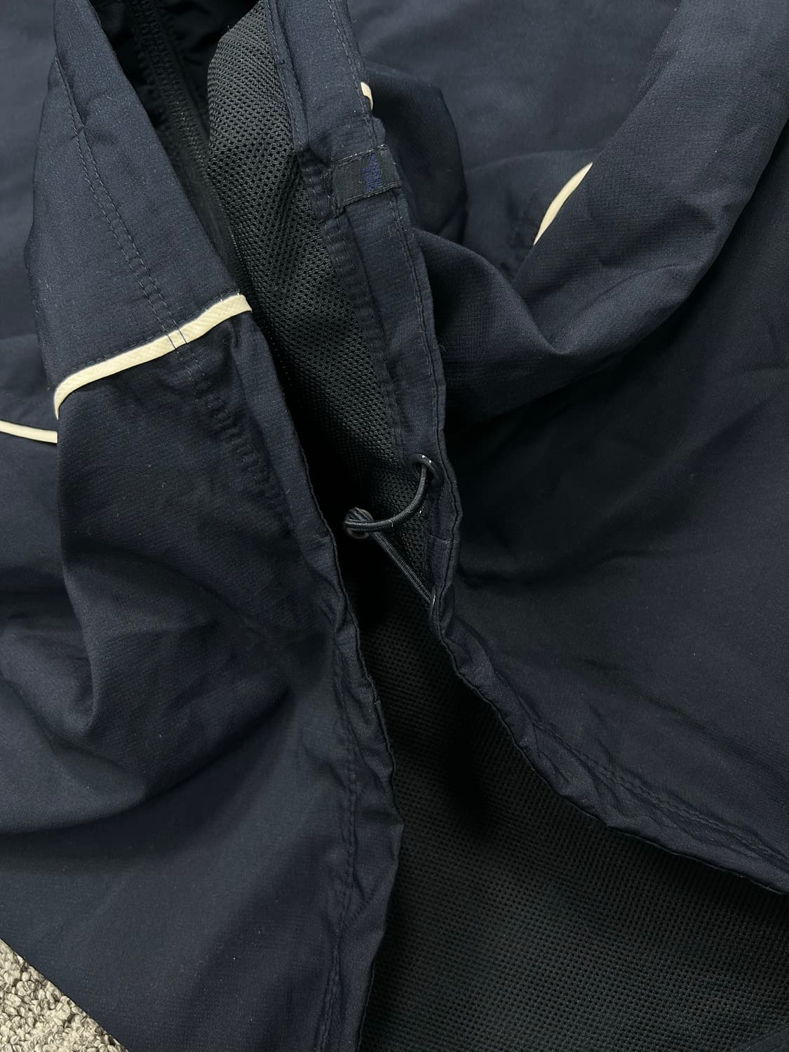 나이키 네이비 올드스쿨 바람막이 L 상품이미지7