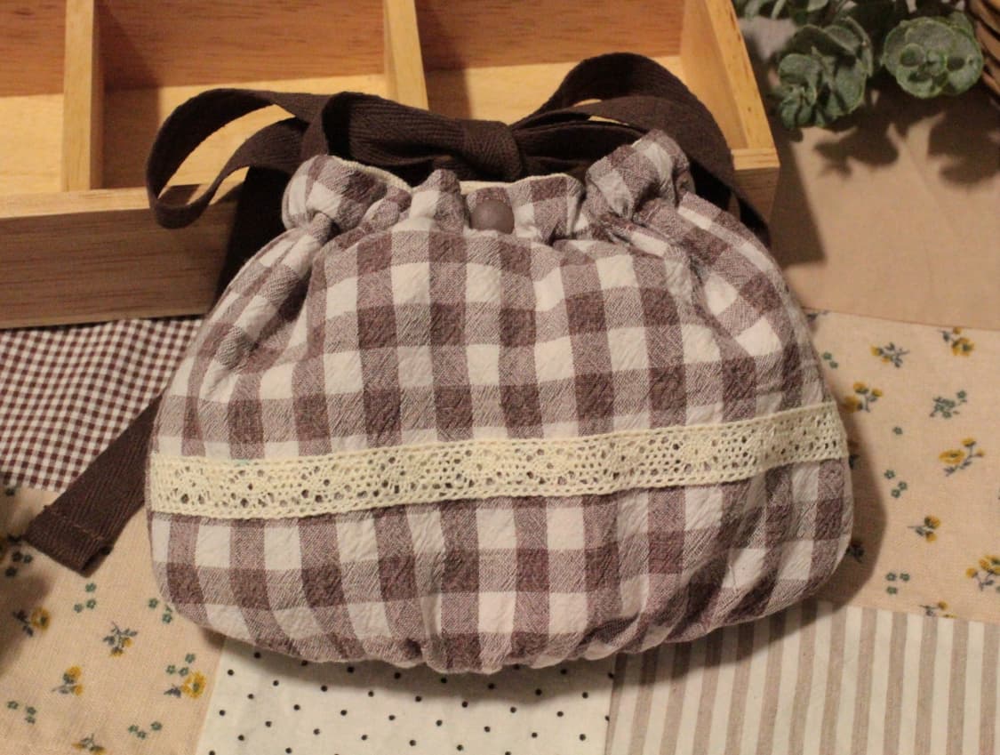 핸드메이드 리본 미니 밴딩 파우치 상품이미지10