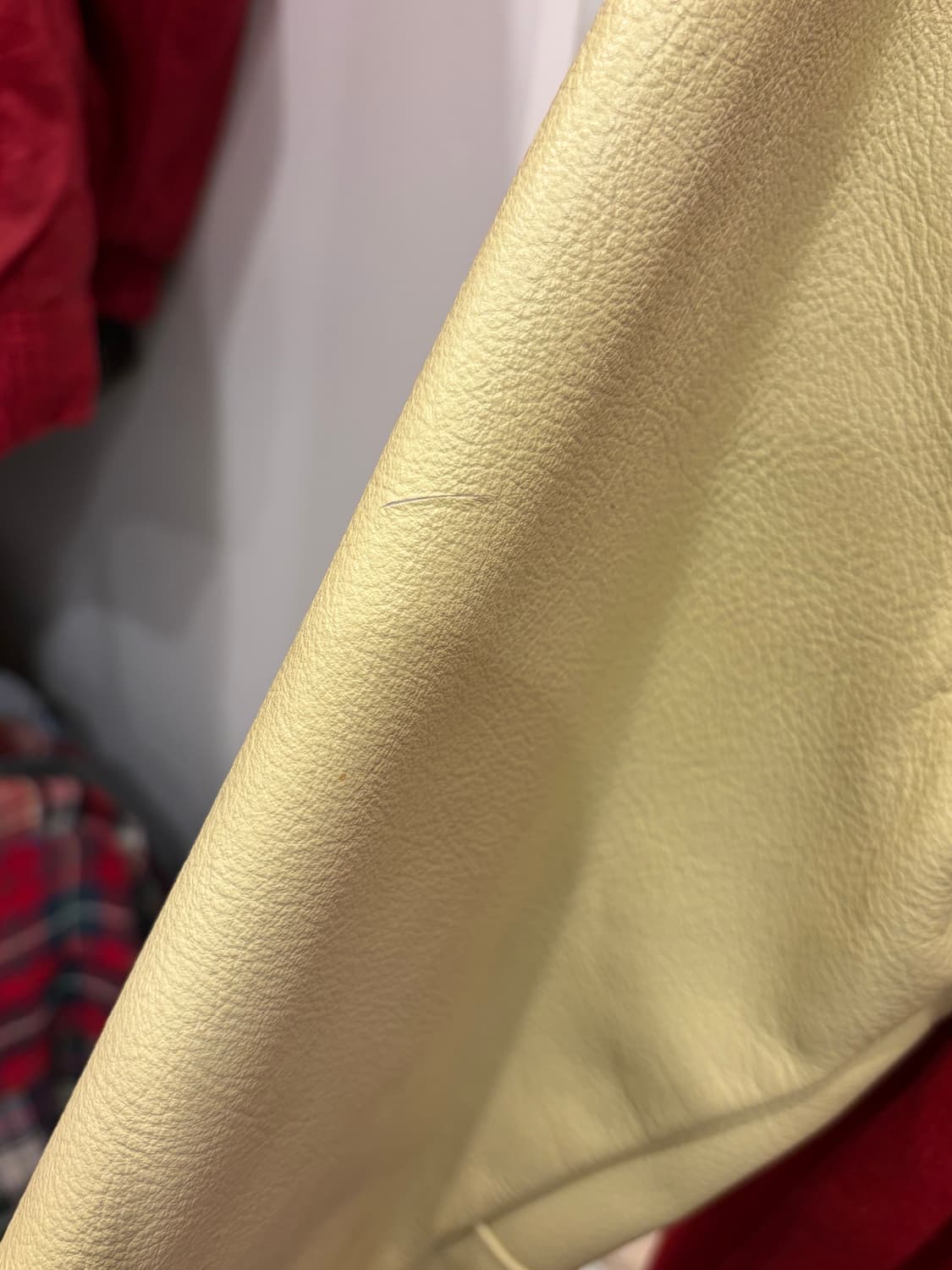 90s Delong 리얼레더 울 바시티 자켓 (made in USA) 상품이미지8