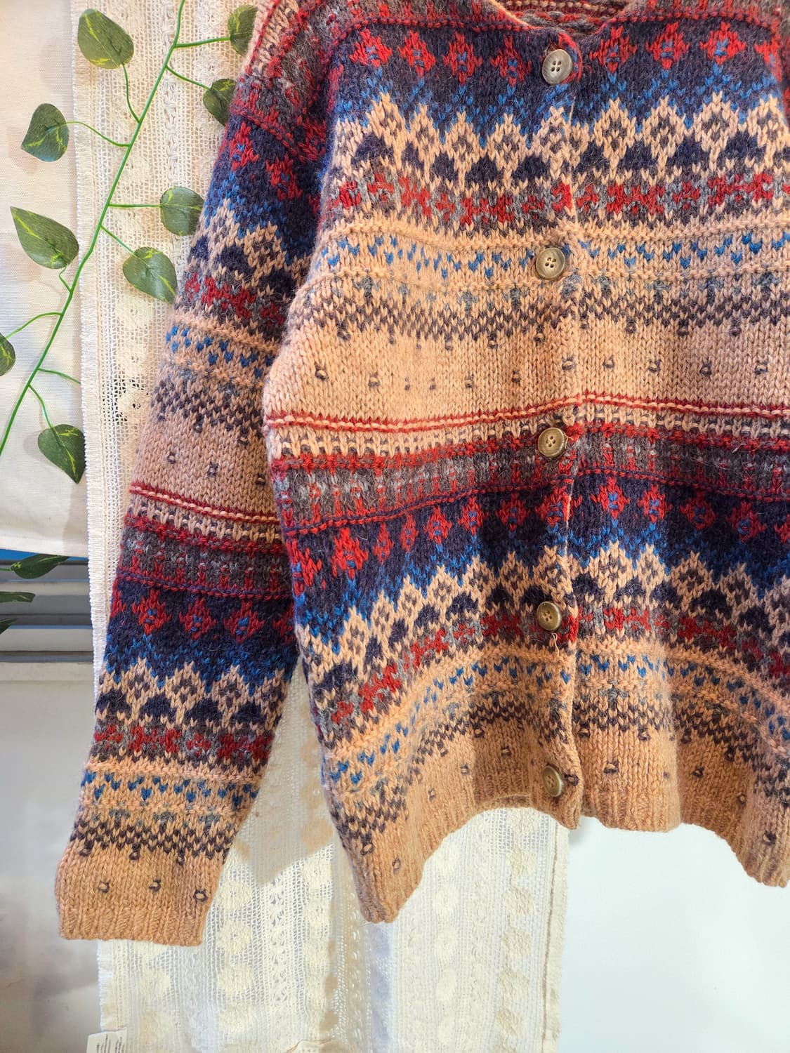 에스닉 패턴 가디건 상품이미지3