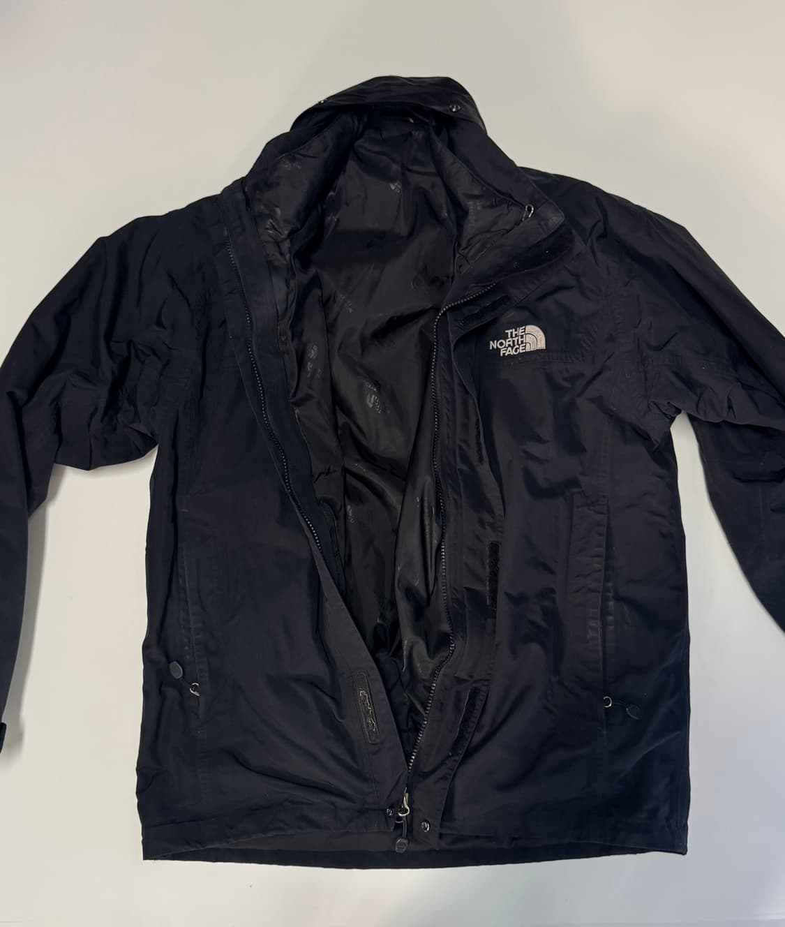 노스페이스 하이벤트 내피 바람막이 점퍼 L 블랙 상품이미지3