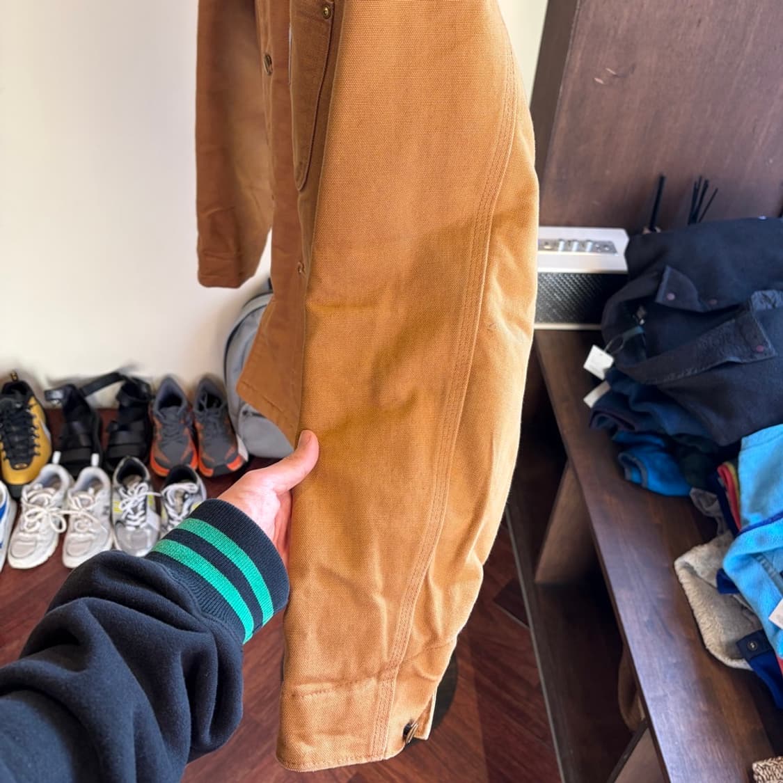 15864 - 90s 칼하트 C001 BRN 초어 자켓 상품이미지7