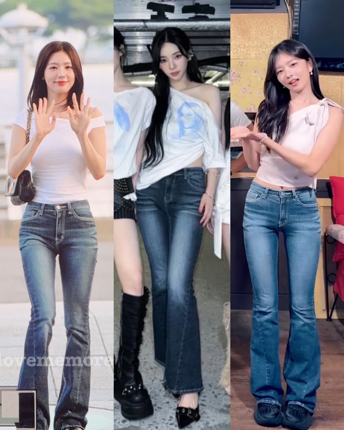 시너진 캣워싱 데님팬츠 딥블루 숏버전 s 상품이미지4