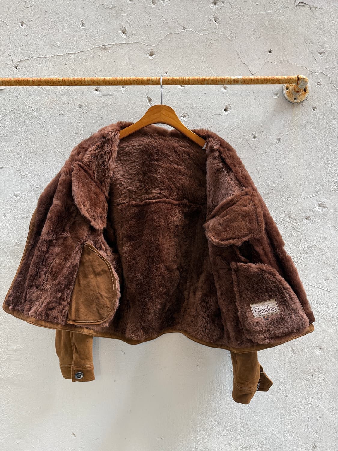 빈티지 시어링 자켓 상품이미지5