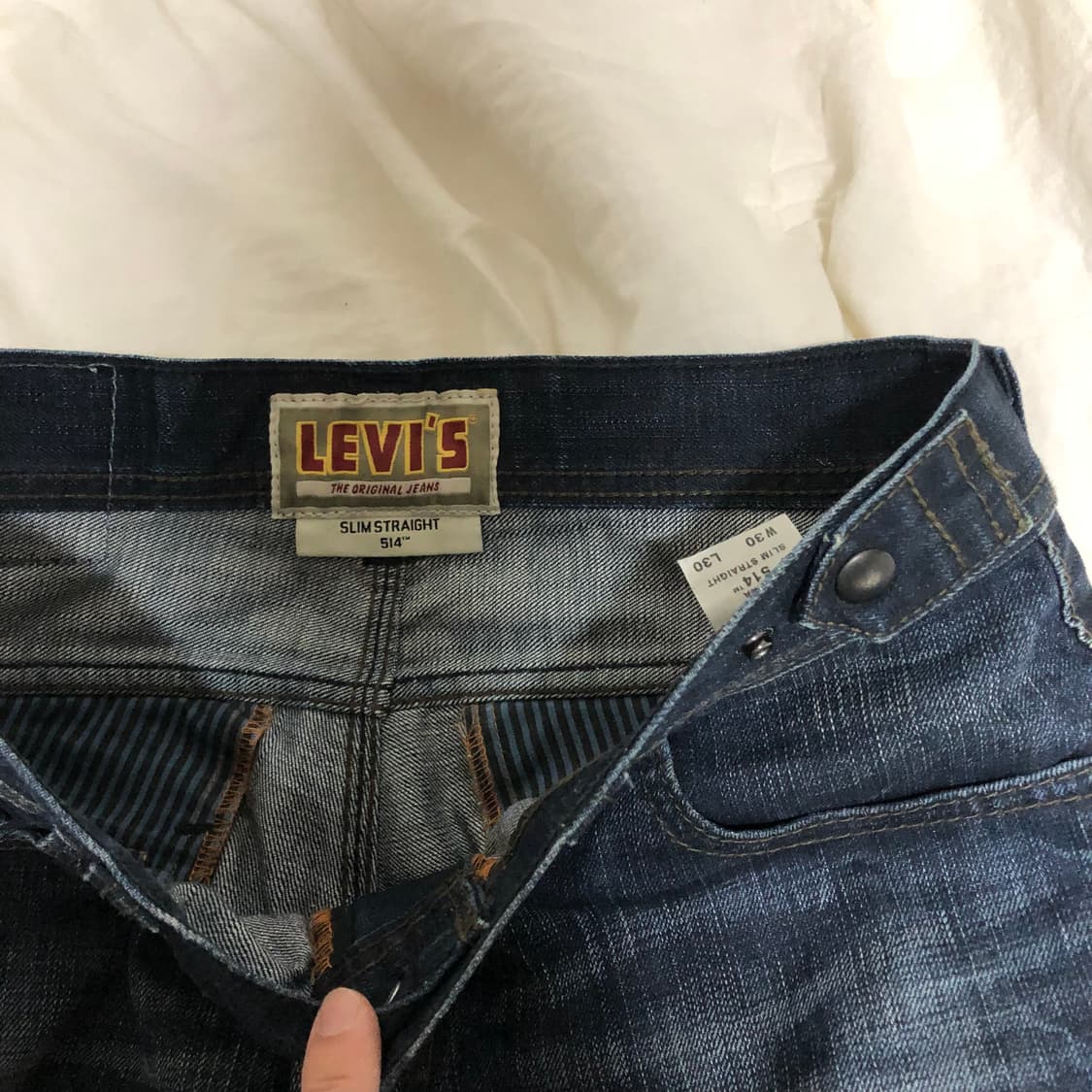 리바이스 514 진청 팬츠 30 상품이미지1