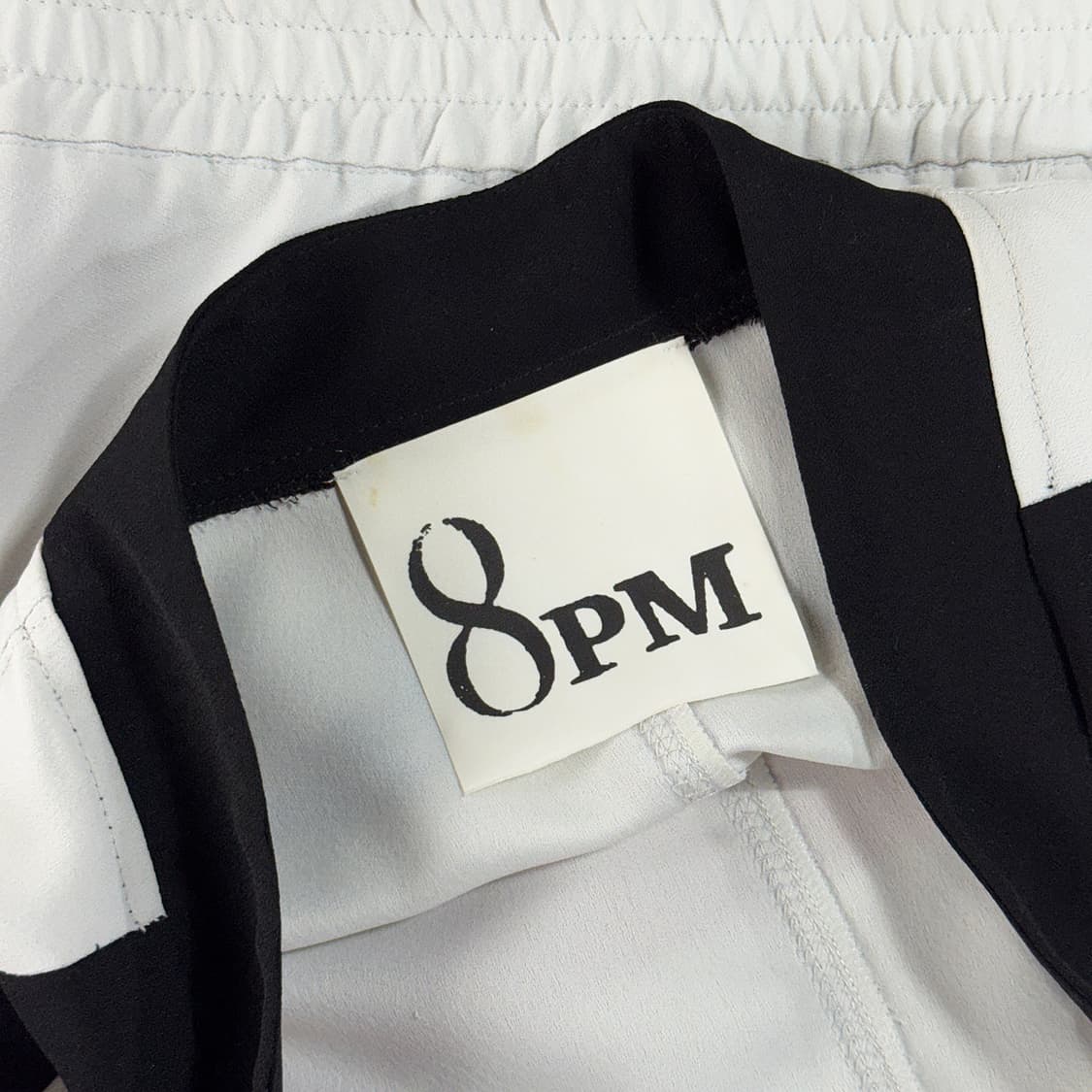 이태리 8PM 배색 라인 집업 자켓 상품이미지2