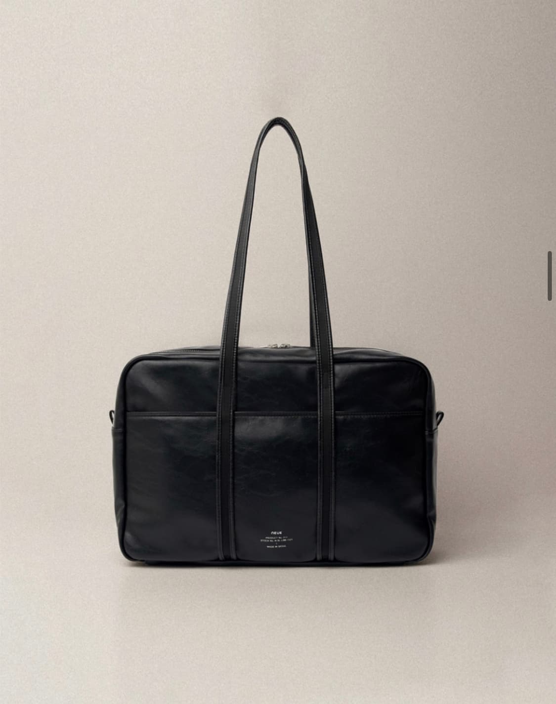 노이에 레더보스턴백 가방 라지 상품이미지1