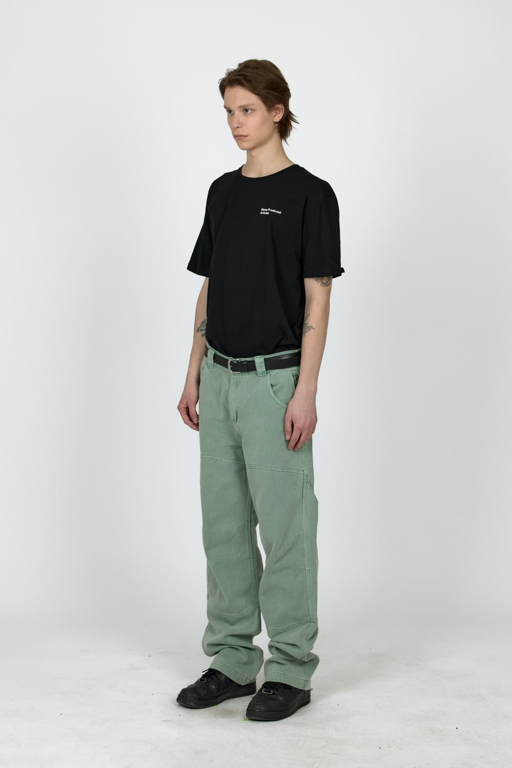 플라스틱 프로덕트 MPa CALF POCKET PANT 에메랄드 상품이미지4