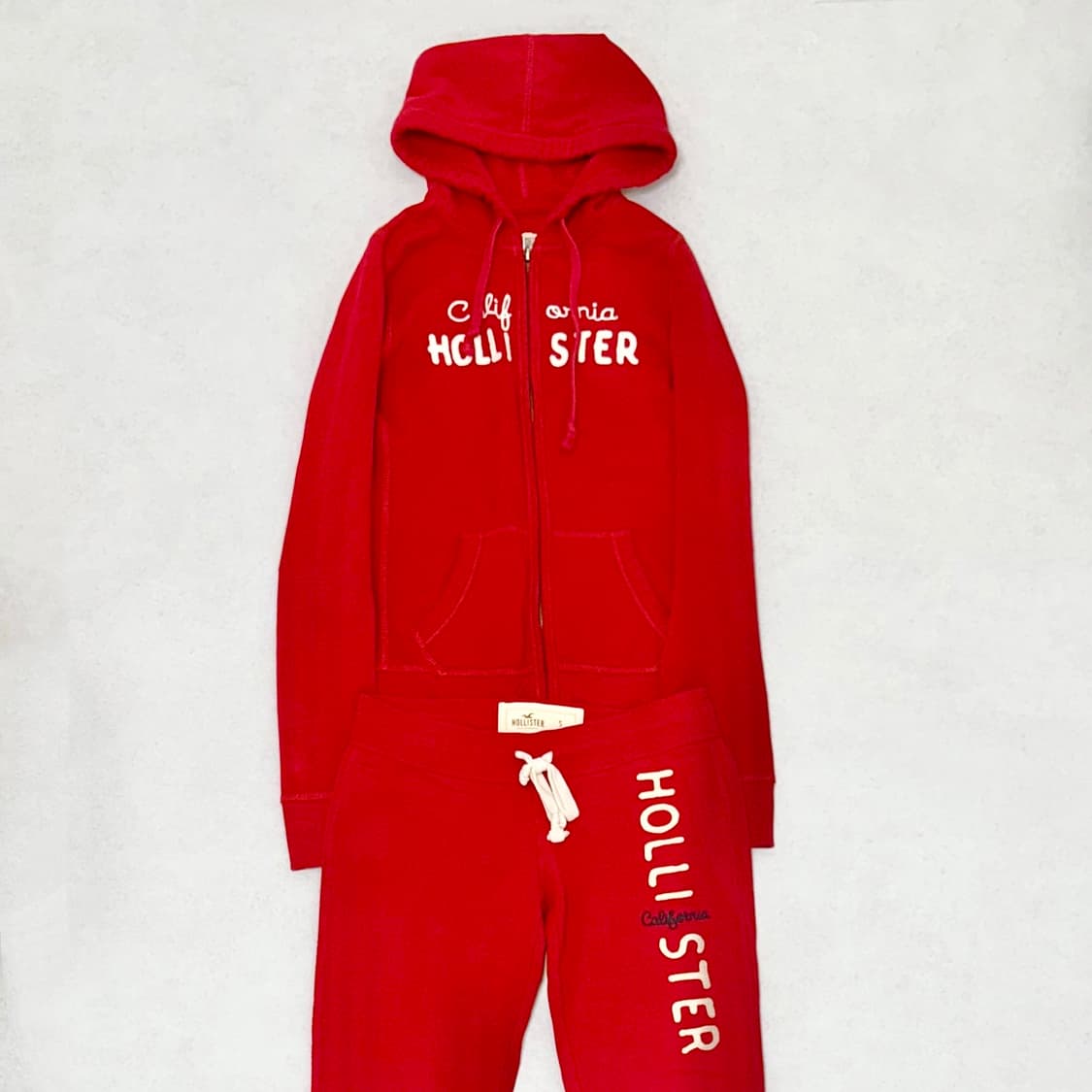 급처 쿨거시네고) 홀리스터 후드 집업 + Y2K 세트 바지S 아베크롬비 상품이미지1