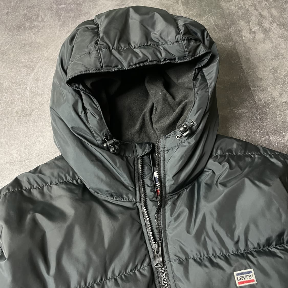 LEVI'S  리바이스 빈티지 블랙 후드 다운자켓 A00311 상품이미지2