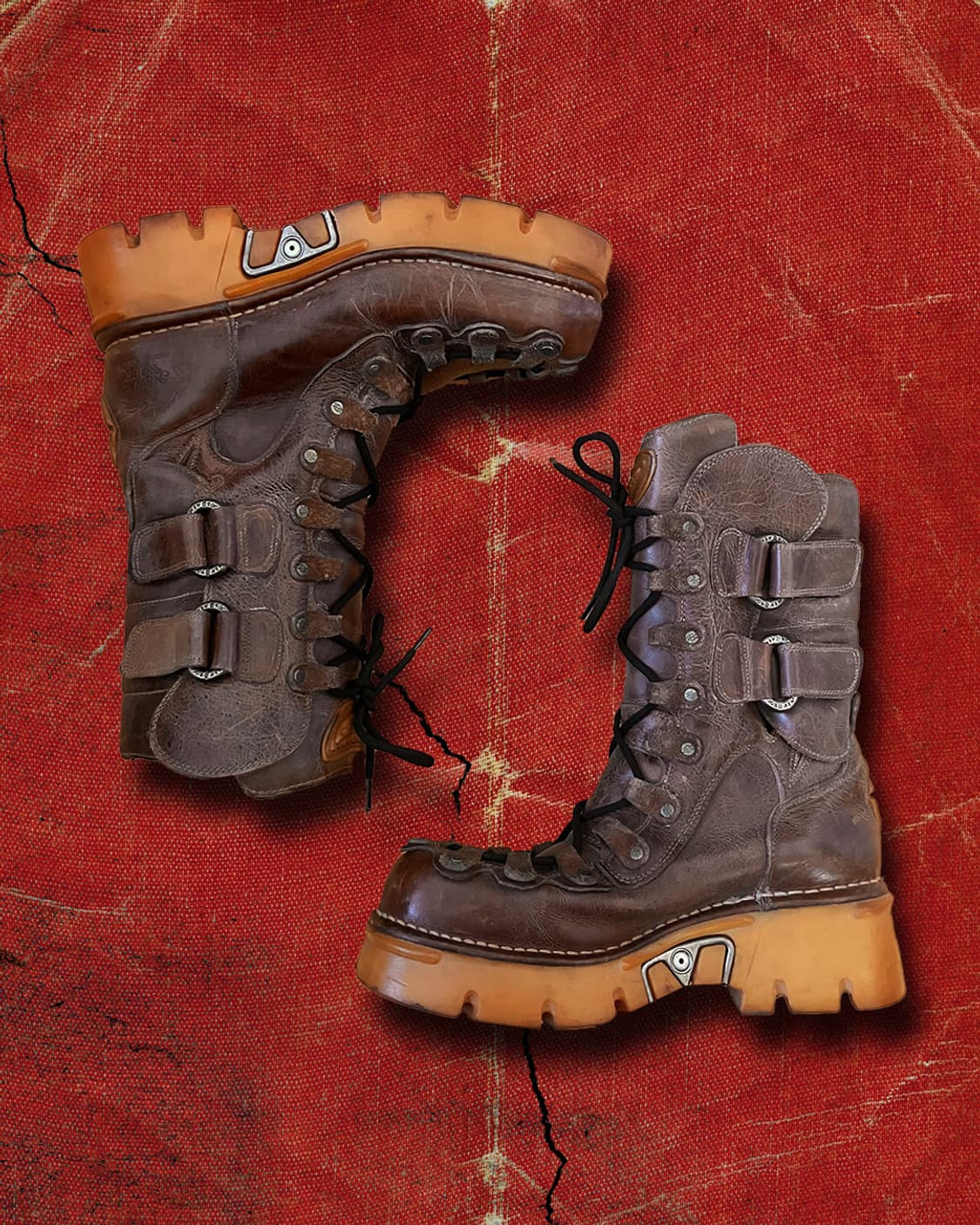 New rock 뉴락 90s 그런지 매머드 메탈 부츠 44 (280) 상품이미지1