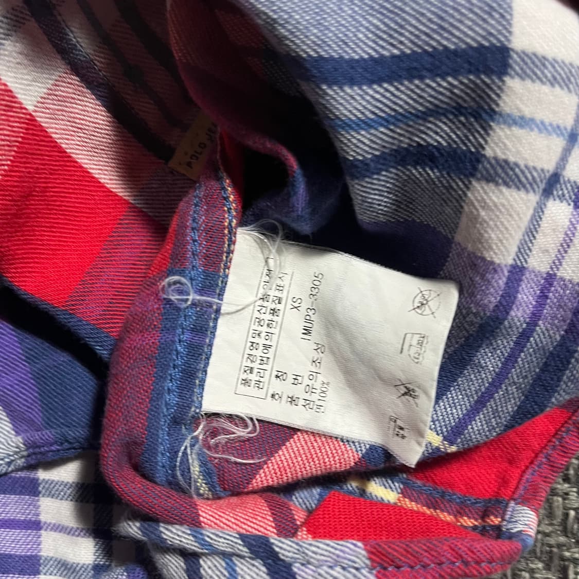 [XS] POLO JEANS 폴로진스 체크 셔츠 상품이미지6