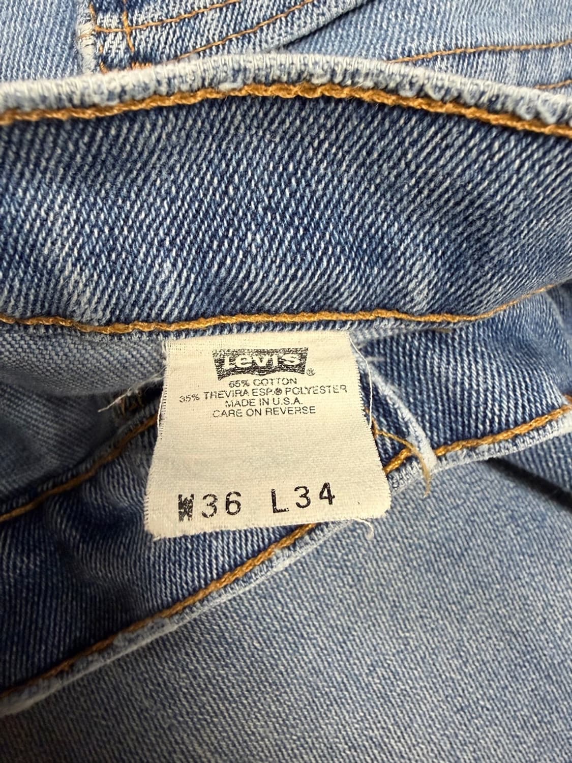 MADE IN USA 🇺🇸 90‘s 리바이스 517 부츠컷 오렌지탭 상품이미지9