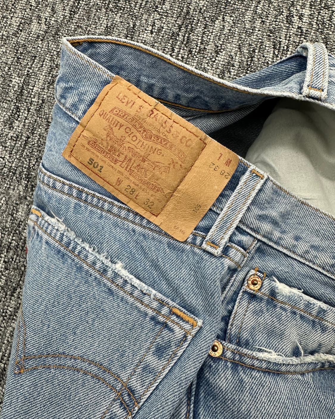 (허단36)90'S 리바이스 USA 501-M1345 상품이미지5