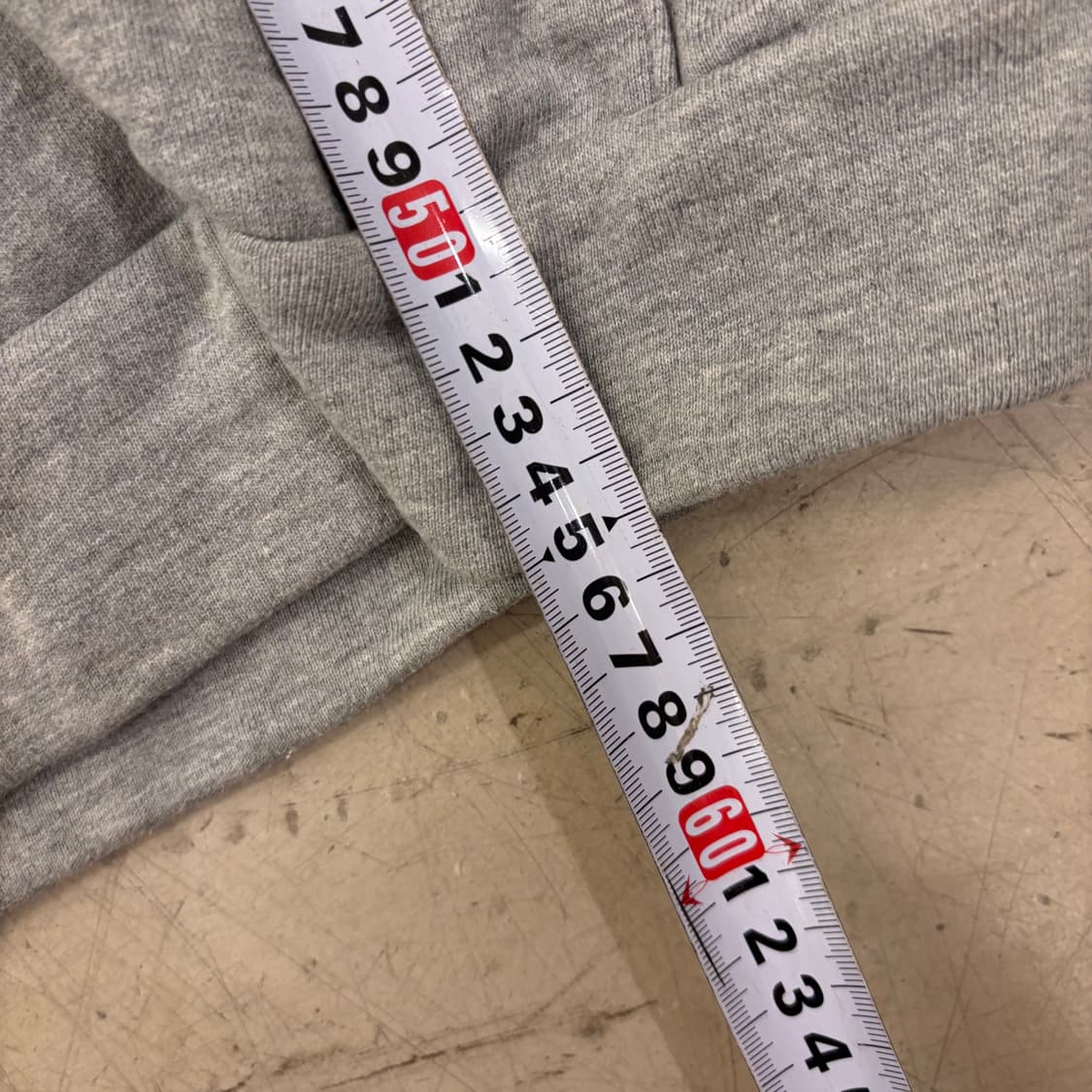 본더치 빅로고 그레이 후드티 상품이미지4