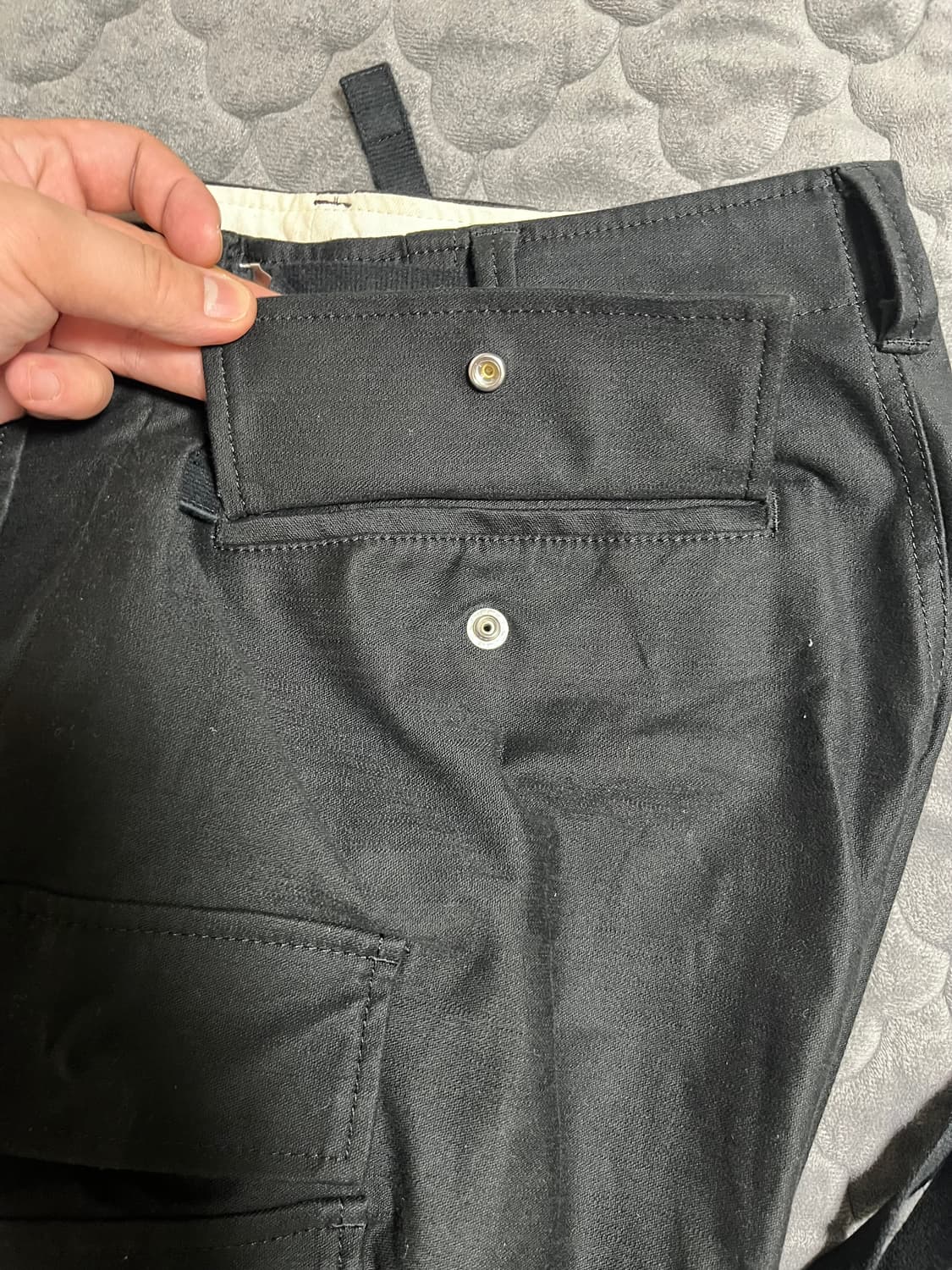 UNDERCOVER 22aw 카고 아미팬츠 블랙 2size 상품이미지7