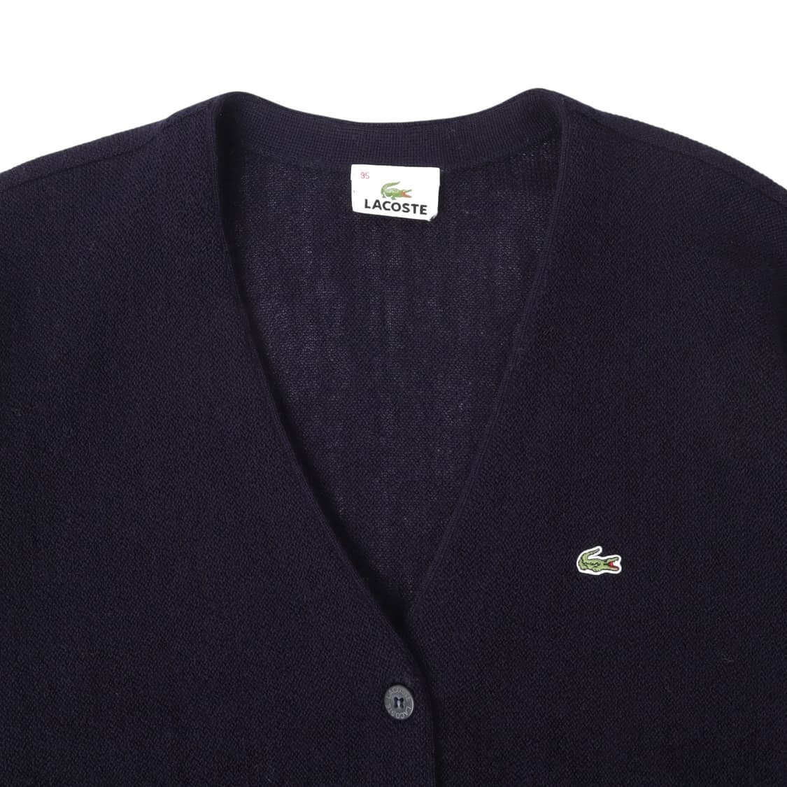 라코스테 네이비 울 가디건 상품이미지2