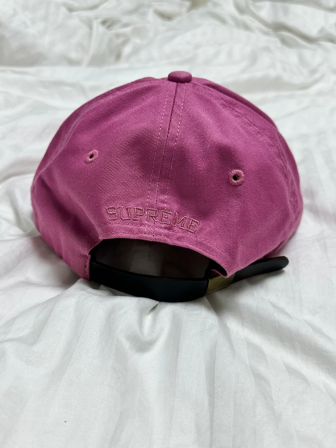 슈프림 핑크 캡 상품이미지2