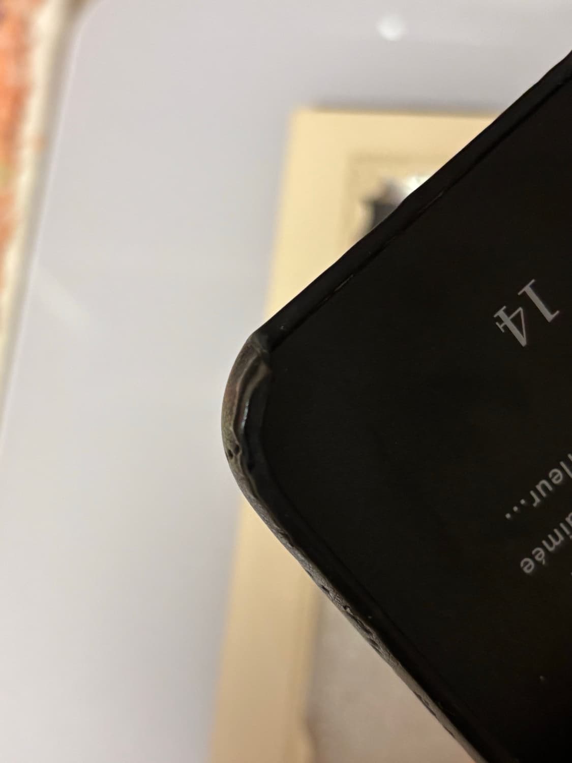 메종드플뢰르 아이폰14 블랙 케이스 양지뢰 스나계 핀터 대장 갸루 상품이미지2