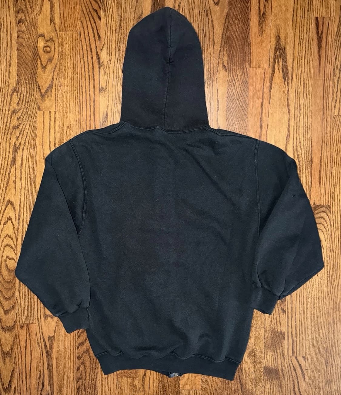 러셀 애슬레틱 빈티지 후드 집업 블랙  상품이미지2