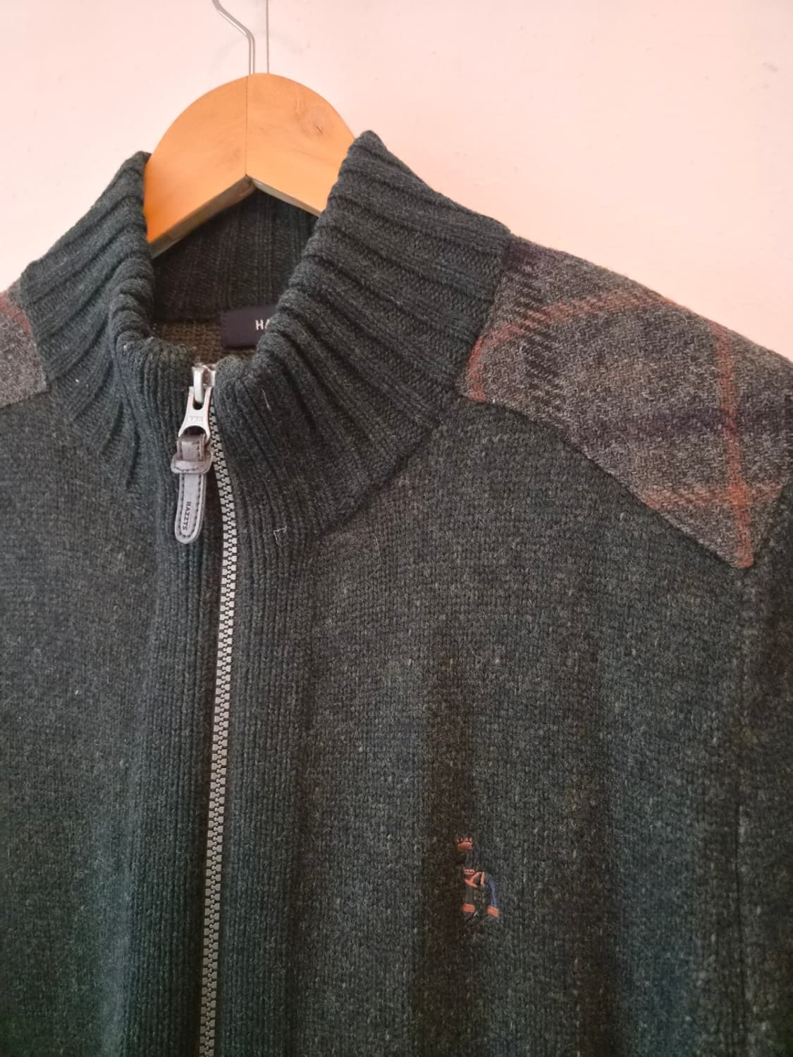 헤지스 남성 울100니트집업가디건 100사이즈 상품이미지4