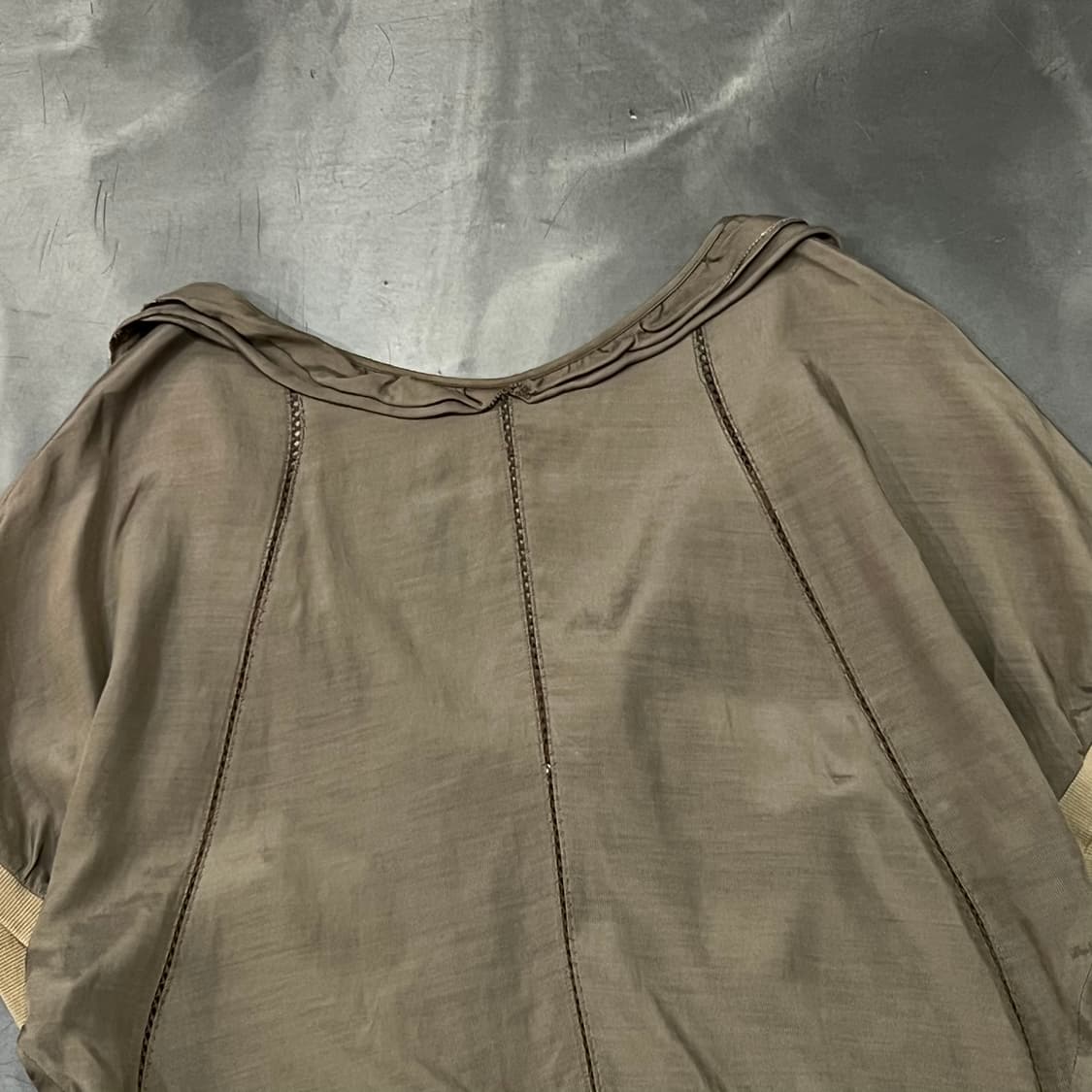  빈티지 프릴 하프 탑 y15881 상품이미지5