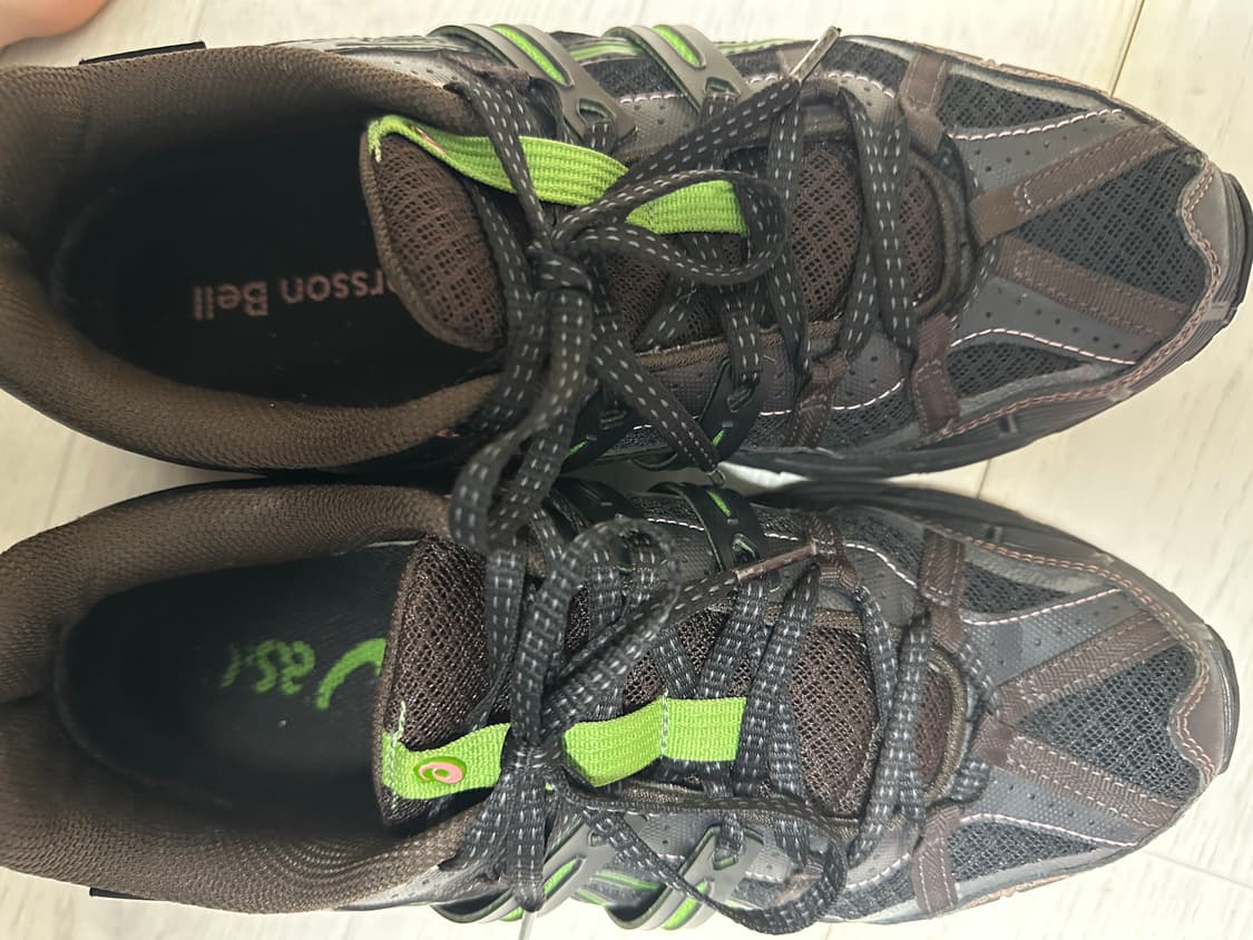 270 택포)아식스 앤더슨벨 젤 소노마 블랙그린 상품이미지3