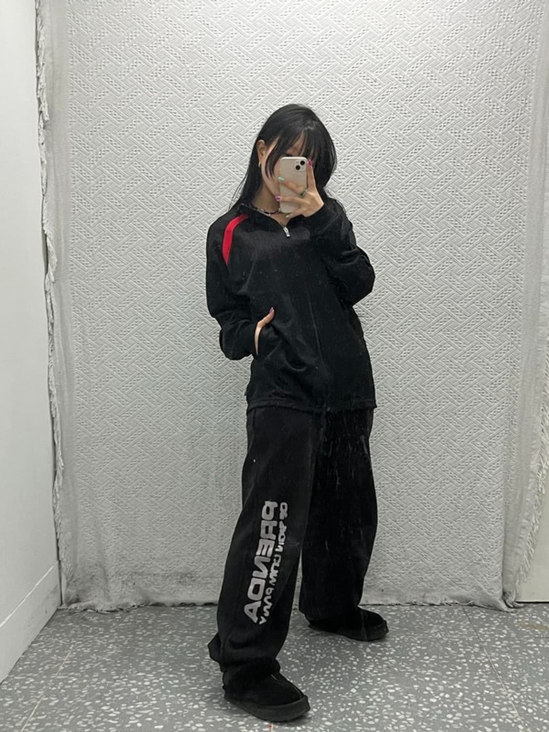 아디다스 스포티 백로고 배색 트랙탑 져지 집업 L C06776 상품이미지2