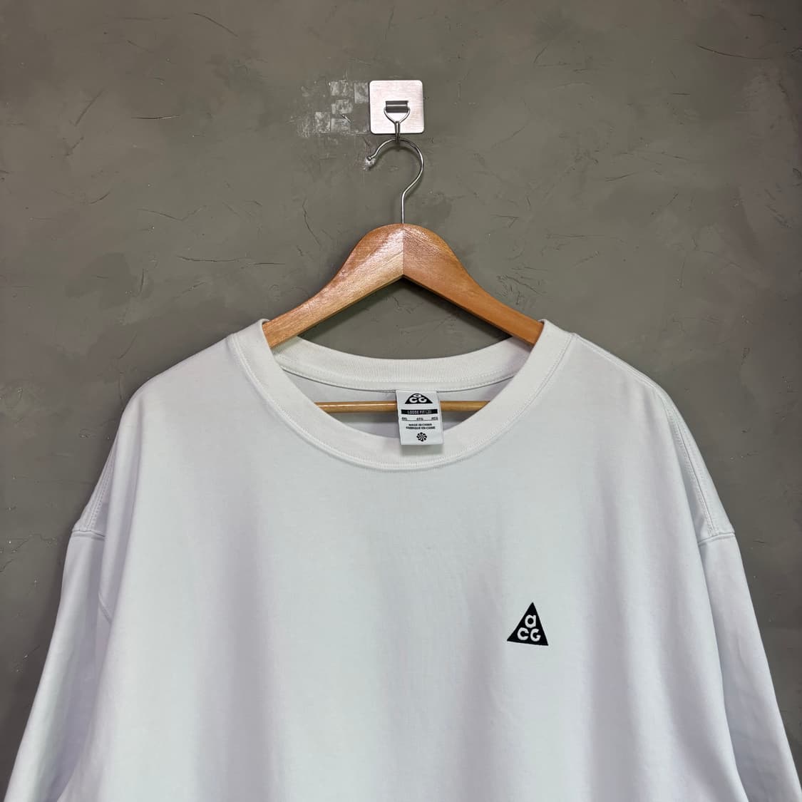 4XL 나이키 ACG 반팔 화이트 상품이미지2