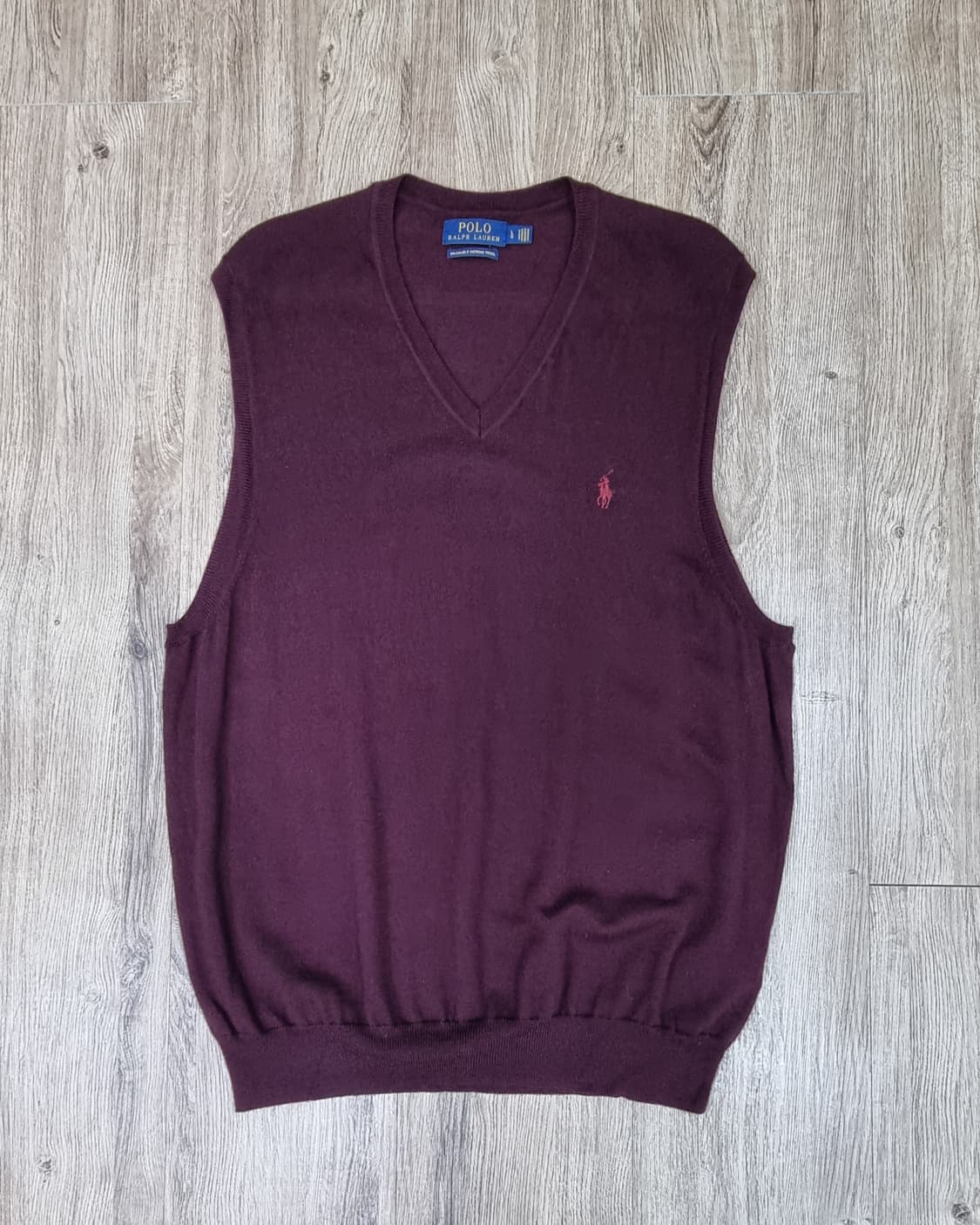 폴로랄프로렌 메리노울 니트 베스트 L _ 남성 상품이미지1
