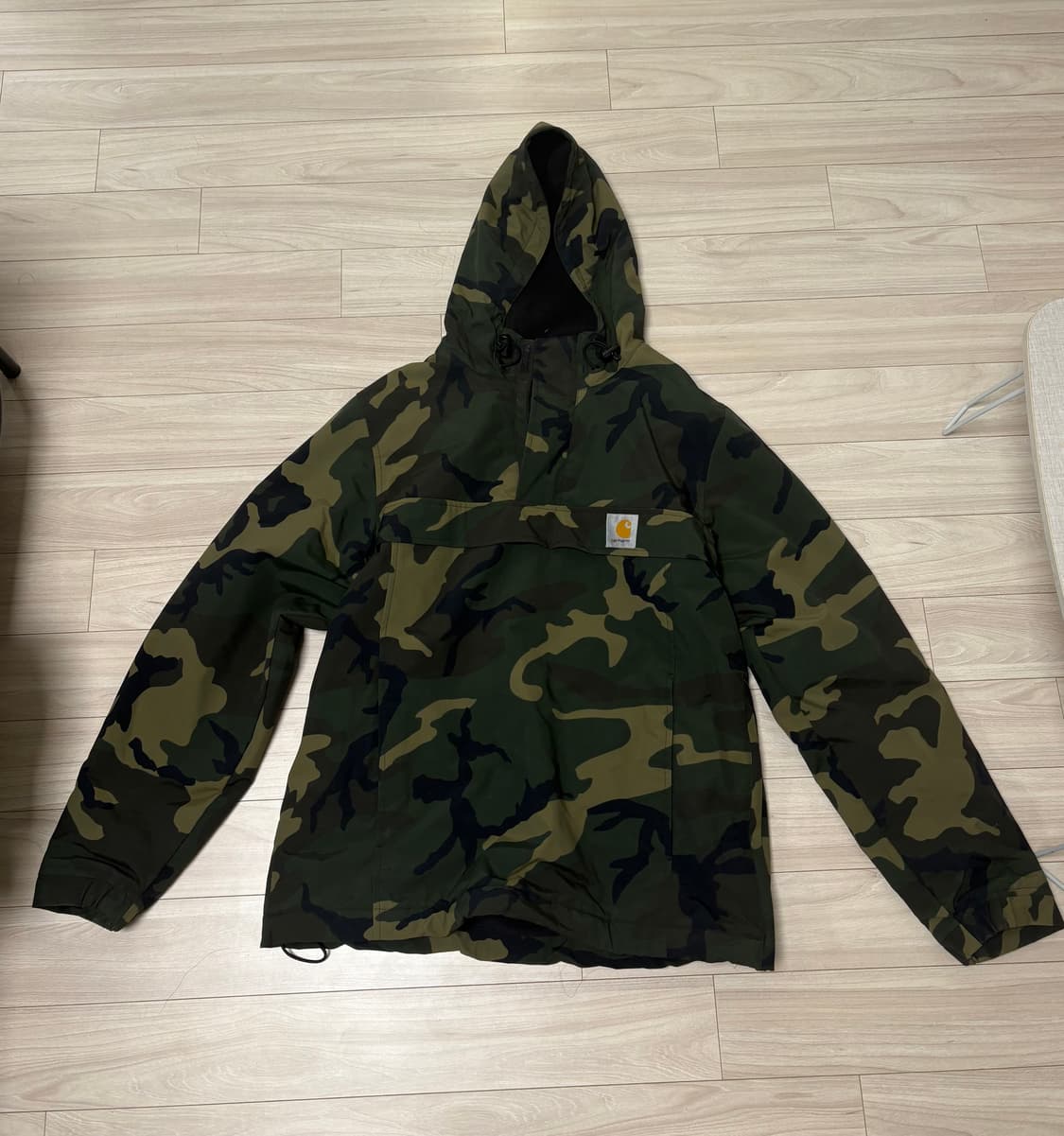 칼하트 님부스 wip 풀오버 아노락 후드 카모 상품이미지1